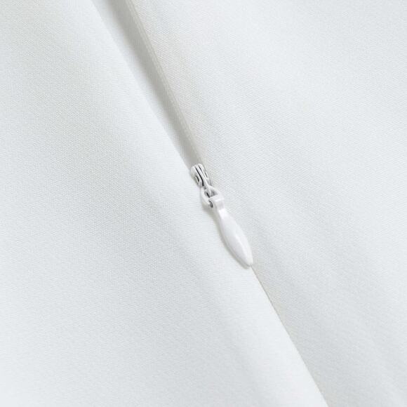 Cider White Tie Shoulder Jumpsuit with Wide-Leg Design - Picture 3 of 9